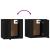 Dulap TV montat pe perete, negru, 40x34,5x40 cm GartenMobel Dekor
