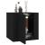 Dulap TV montat pe perete, negru, 40x34,5x40 cm GartenMobel Dekor