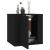 Dulapuri TV montate pe perete, 2 buc., negru, 40x34,5x40 cm GartenMobel Dekor