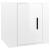 Dulapuri TV montate perete 2 buc. alb extralucios 40x34,5x40 cm GartenMobel Dekor