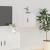 Dulapuri TV montate perete 2 buc. alb extralucios 40x34,5x40 cm GartenMobel Dekor