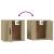 Dulap TV montat pe perete, stejar sonoma, 40x34,5x40 cm GartenMobel Dekor