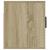 Dulapuri TV montate pe perete 2 buc stejar sonoma 40x34,5x40 cm GartenMobel Dekor