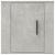 Dulap TV montat pe perete, gri beton, 40x34,5x40 cm GartenMobel Dekor