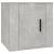 Dulap TV montat pe perete, gri beton, 40x34,5x40 cm GartenMobel Dekor
