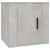 Dulapuri TV montate pe perete, 2 buc., gri beton, 40x34,5x40 cm GartenMobel Dekor