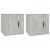Dulapuri TV montate pe perete, 2 buc., gri beton, 40x34,5x40 cm GartenMobel Dekor
