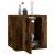 Dulap TV montat pe perete, stejar fumuriu, 40x34,5x40 cm GartenMobel Dekor