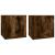 Dulapuri TV montate pe perete 2 buc stejar fumuriu 40x34,5x40cm GartenMobel Dekor