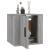 Dulap TV montat pe perete, gri sonoma, 40x34,5x40 cm GartenMobel Dekor