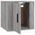 Dulap TV montat pe perete, gri sonoma, 40x34,5x40 cm GartenMobel Dekor