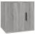 Dulap TV montat pe perete, gri sonoma, 40x34,5x40 cm GartenMobel Dekor