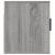 Dulap TV montat pe perete, gri sonoma, 40x34,5x40 cm GartenMobel Dekor