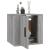 Dulapuri TV montate pe perete 2 buc. gri sonoma 40x34,5x40 cm GartenMobel Dekor