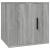 Dulapuri TV montate pe perete 2 buc. gri sonoma 40x34,5x40 cm GartenMobel Dekor