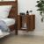 Dulap TV montat pe perete, stejar maro, 40x34,5x40 cm GartenMobel Dekor
