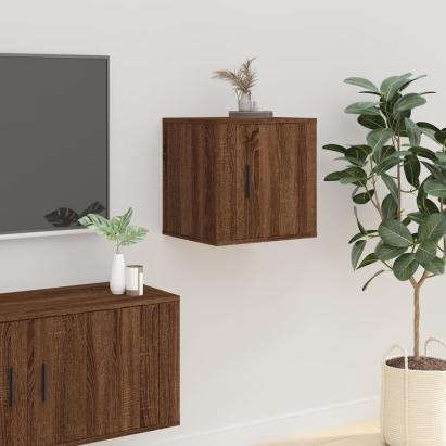 Dulap TV montat pe perete, stejar maro, 40x34,5x40 cm GartenMobel Dekor