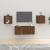 Dulapuri TV montate pe perete 2 buc. stejar maro 40x34,5x40 cm GartenMobel Dekor