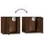 Dulapuri TV montate pe perete 2 buc. stejar maro 40x34,5x40 cm GartenMobel Dekor