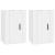 Dulapuri TV montate pe perete, 2 buc., alb, 40x34,5x60 cm GartenMobel Dekor
