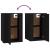 Dulap TV montat pe perete, negru, 40x34,5x60 cm GartenMobel Dekor