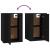 Dulapuri TV montate pe perete, 2 buc., negru, 40x34,5x60 cm GartenMobel Dekor