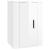 Dulapuri TV montaj perete 2 buc. alb extralucios 40x34,5x60 cm GartenMobel Dekor