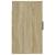 Dulap TV montat pe perete, stejar sonoma, 40x34,5x60 cm GartenMobel Dekor