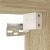 Dulap TV montat pe perete, stejar sonoma, 40x34,5x60 cm GartenMobel Dekor