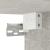Dulap TV montat pe perete, gri beton, 40x34,5x60 cm GartenMobel Dekor