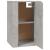 Dulap TV montat pe perete, gri beton, 40x34,5x60 cm GartenMobel Dekor