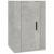 Dulapuri TV montate pe perete, 2 buc., gri beton, 40x34,5x60 cm GartenMobel Dekor