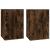 Dulapuri TV montaj pe perete 2 buc stejar fumuriu 40x34,5x60 cm GartenMobel Dekor