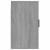 Dulapuri TV montate pe perete 2 buc. gri sonoma 40x34,5x60 cm GartenMobel Dekor