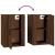 Dulap TV montat pe perete, stejar maro, 40x34,5x60 cm GartenMobel Dekor