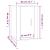 Dulap TV montat pe perete, stejar maro, 40x34,5x60 cm GartenMobel Dekor