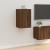 Dulap TV montat pe perete, stejar maro, 40x34,5x60 cm GartenMobel Dekor