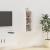 Dulap TV montat pe perete, alb, 40x34,5x80 cm GartenMobel Dekor