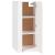 Dulap TV montat pe perete, alb, 40x34,5x80 cm GartenMobel Dekor