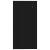 Dulap TV montat pe perete, negru, 40x34,5x80 cm GartenMobel Dekor