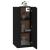 Dulap TV montat pe perete, negru, 40x34,5x80 cm GartenMobel Dekor