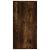 Dulap TV montat pe perete, stejar fumuriu, 40x34,5x80 cm GartenMobel Dekor