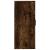 Dulap TV montat pe perete, stejar fumuriu, 40x34,5x80 cm GartenMobel Dekor