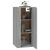 Dulap TV montat pe perete, gri sonoma, 40x34,5x80 cm GartenMobel Dekor