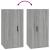 Dulap TV montat pe perete, gri sonoma, 40x34,5x80 cm GartenMobel Dekor