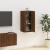Dulap TV montat pe perete, stejar maro, 40x34,5x80 cm GartenMobel Dekor
