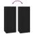 Dulap TV montat pe perete, negru, 40x34,5x100 cm GartenMobel Dekor