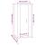 Dulap TV montat pe perete, alb extralucios, 40x34,5x100 cm GartenMobel Dekor