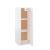 Dulap TV montat pe perete, alb extralucios, 40x34,5x100 cm GartenMobel Dekor