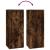 Dulap TV montat pe perete, stejar fumuriu, 40x34,5x100 cm GartenMobel Dekor
